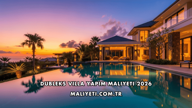 Dubleks Villa Yapım Maliyeti 2026