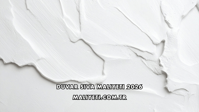 Duvar Sıva Maliyeti 2026