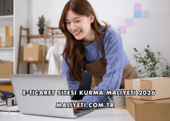E-Ticaret Sitesi Kurma Maliyeti 2026