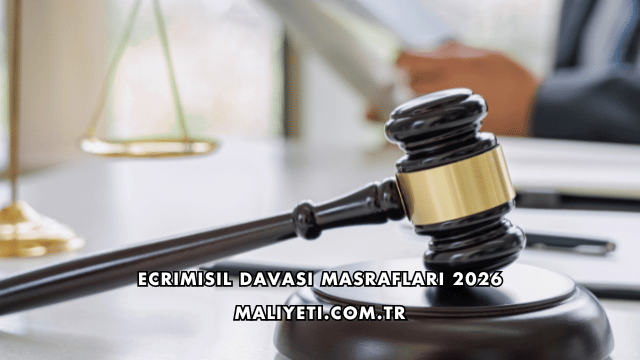 Ecrimisil Davası Masrafları 2026
