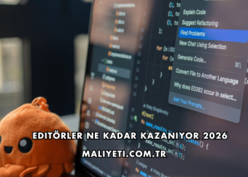 Editörler Ne Kadar Kazanıyor 2026