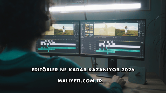 Editörler Ne Kadar Kazanıyor 2026