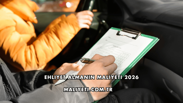 Ehliyet Almanın Maliyeti 2026