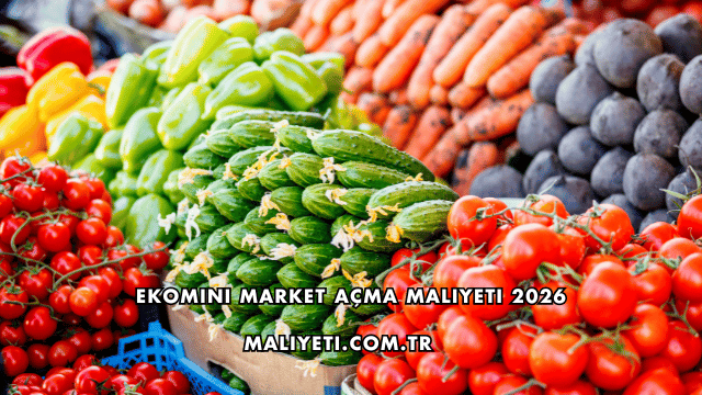 Ekomini Market Açma Maliyeti 2026