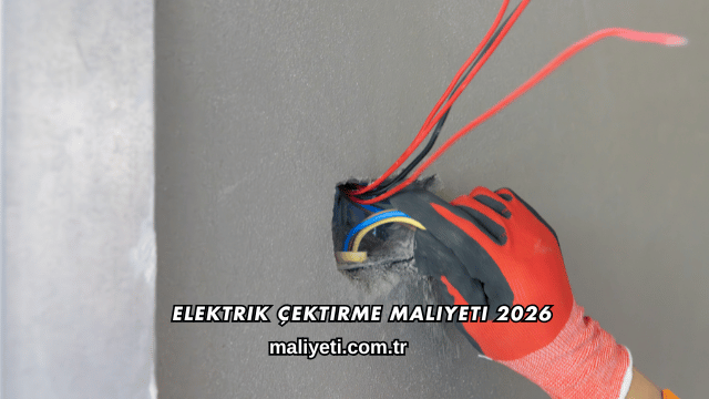 Elektrik Çektirme Maliyeti 2026