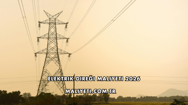 Elektrik Direği Maliyeti 2026