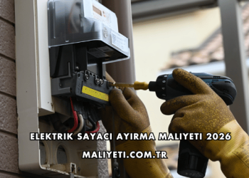 Elektrik Sayacı Ayırma Maliyeti 2026