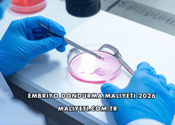 Embriyo Dondurma Maliyeti 2026