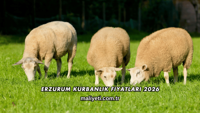 Erzurum Kurbanlık Fiyatları 2026