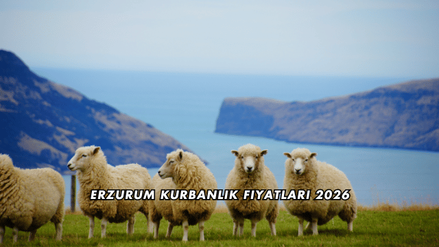 Erzurum Kurbanlık Fiyatları 2026