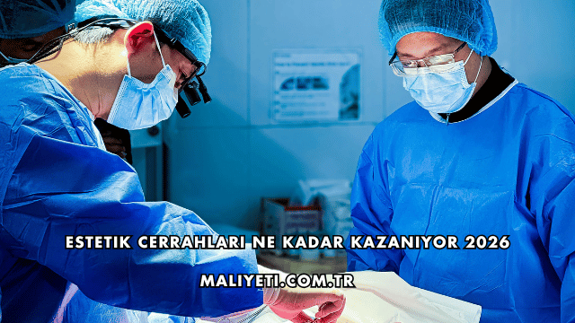 Estetik Cerrahları Ne Kadar Kazanıyor 2026