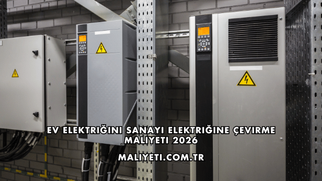 Ev Elektriğini Sanayi Elektriğine Çevirme Maliyeti 2026