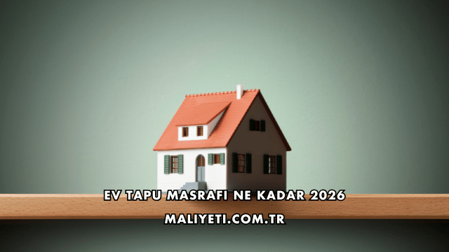 Ev Tapu Masrafı Ne Kadar 2026
