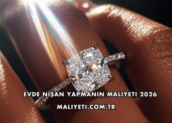 Evde Nişan Yapmanın Maliyeti 2026