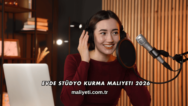 Evde Stüdyo Kurma Maliyeti 2026