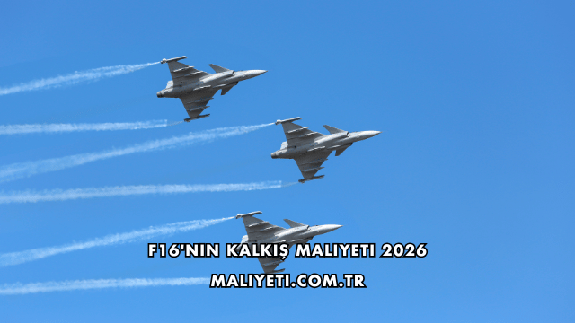 F16'nın Kalkış Maliyeti 2026