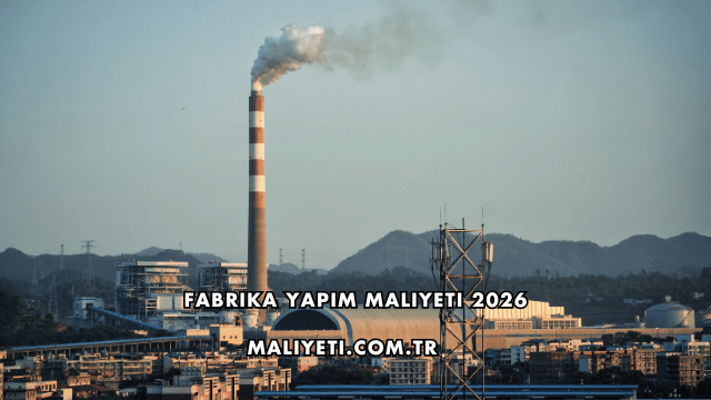 Fabrika Yapım Maliyeti 2026