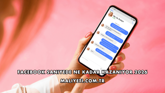 Facebook Saniyede Ne Kadar Kazanıyor 2026