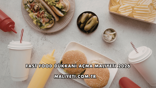 Fast Food Dükkanı Açma Maliyeti 2026