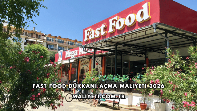 Fast Food Dükkanı Açma Maliyeti 2026