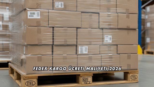 FedEx Kargo Ücreti Maliyeti 2026