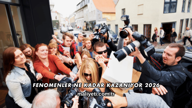 Fenomenler Ne Kadar Kazanıyor 2026