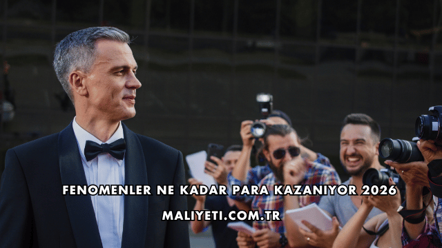 Fenomenler Ne Kadar Para Kazanıyor 2026