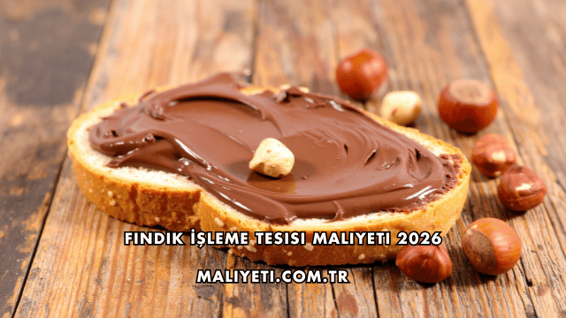 Fındık İşleme Tesisi Maliyeti 2026