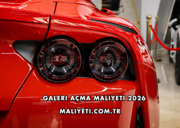 Galeri Açma Maliyeti 2026