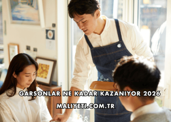 Garsonlar Ne Kadar Kazanıyor 2026