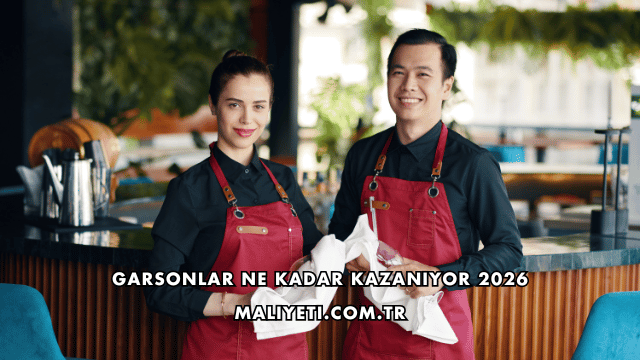 Garsonlar Ne Kadar Kazanıyor 2026