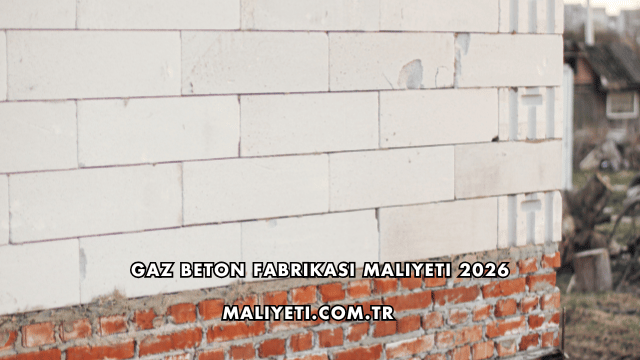 Gaz Beton Fabrikası Maliyeti 2026