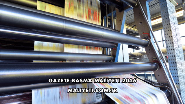 Gazete Basma Maliyeti 2026