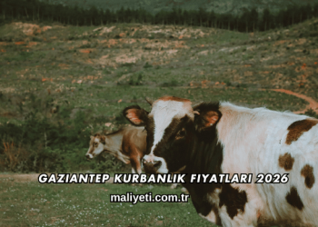 Gaziantep Kurbanlık Fiyatları 2026