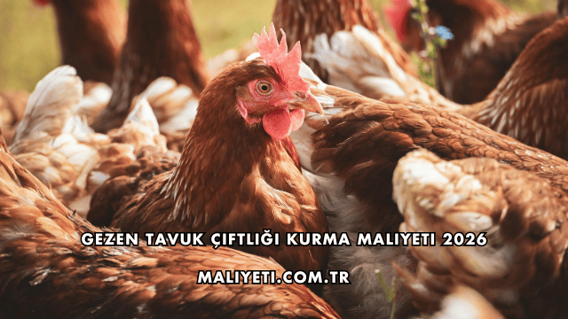 Gezen Tavuk Çiftliği Kurma Maliyeti 2026