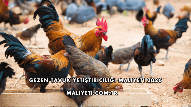 Gezen Tavuk Yetiştiriciliği Maliyeti 2026