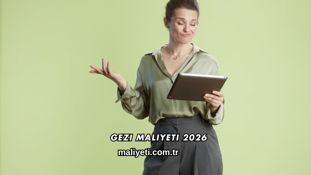 Gezi Maliyeti 2026