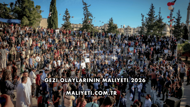 Gezi Olaylarının Maliyeti 2026