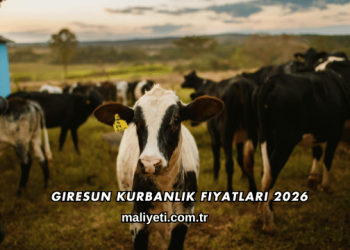 Giresun Kurbanlık Fiyatları 2026
