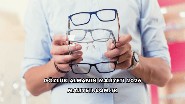 Gözlük Almanın Maliyeti 2026