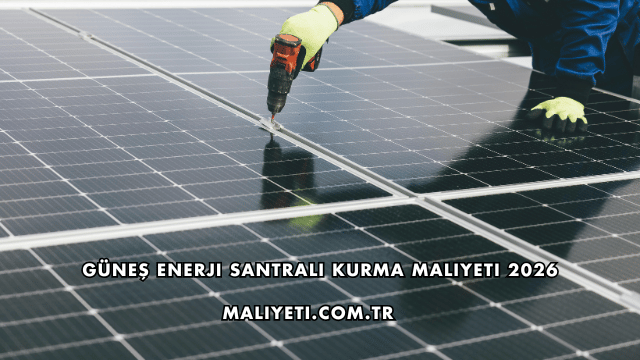 Güneş Enerji Santrali Kurma Maliyeti 2026