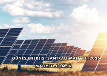 Güneş Enerjisi Santrali Maliyeti 2026
