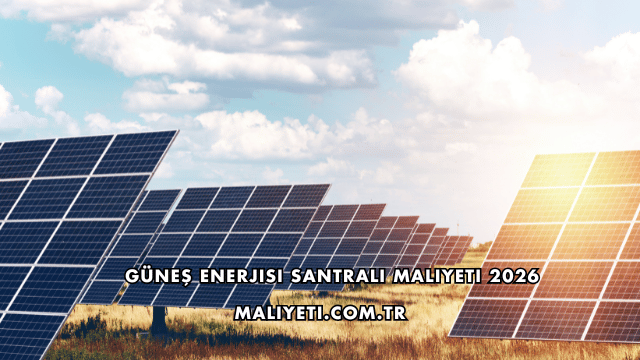 Güneş Enerjisi Santrali Maliyeti 2026