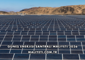 Güneş Enerjisi Santrali Maliyeti 2026
