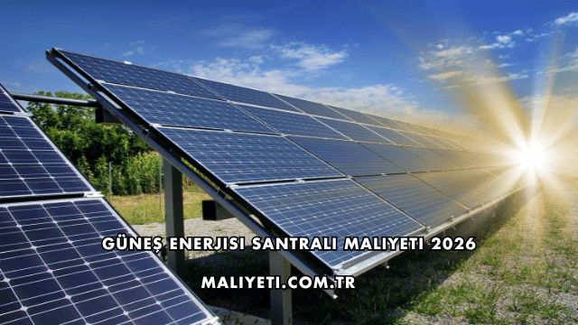 Güneş Enerjisi Santrali Maliyeti 2026