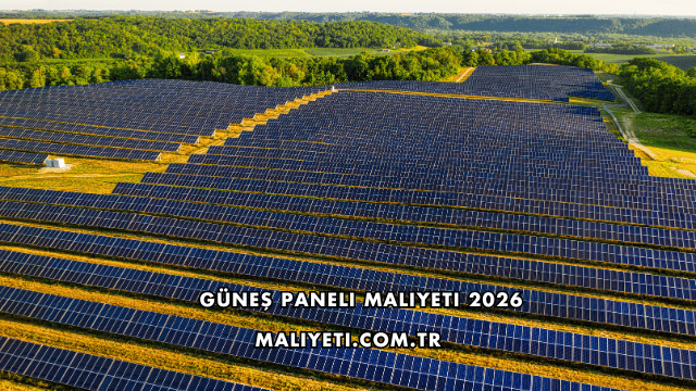 Güneş Paneli Maliyeti 2026