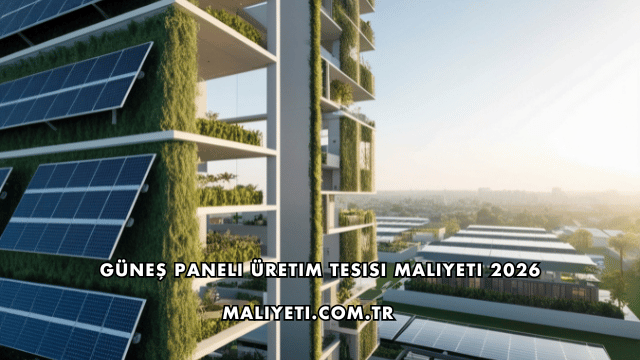 Güneş Paneli Üretim Tesisi Maliyeti 2026