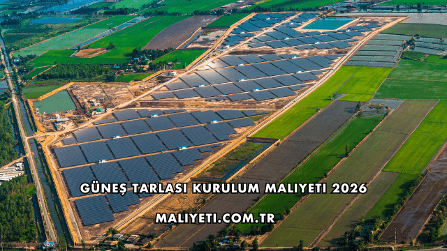 Güneş Tarlası Kurulum Maliyeti 2026