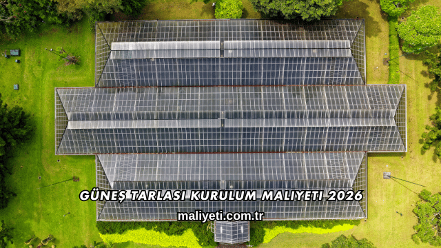 Güneş Tarlası Kurulum Maliyeti 2026