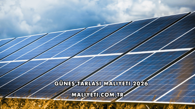 Güneş Tarlası Maliyeti 2026
